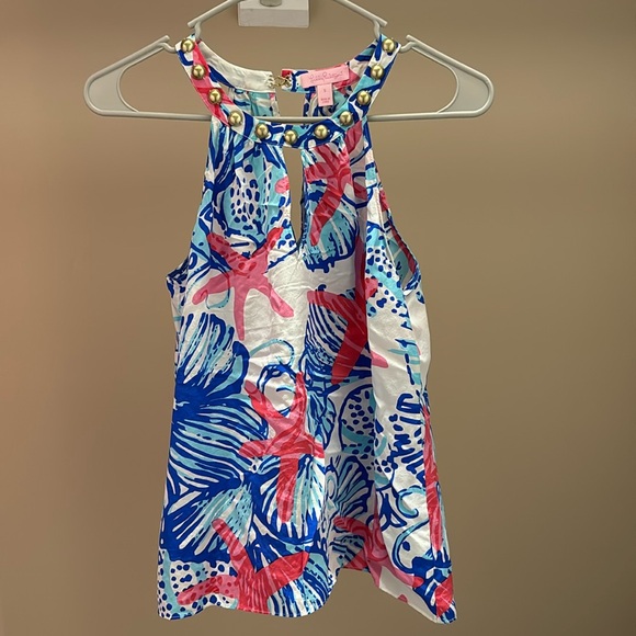 Lilly Pulitzer Starfish Top small - Picture 1 of 4